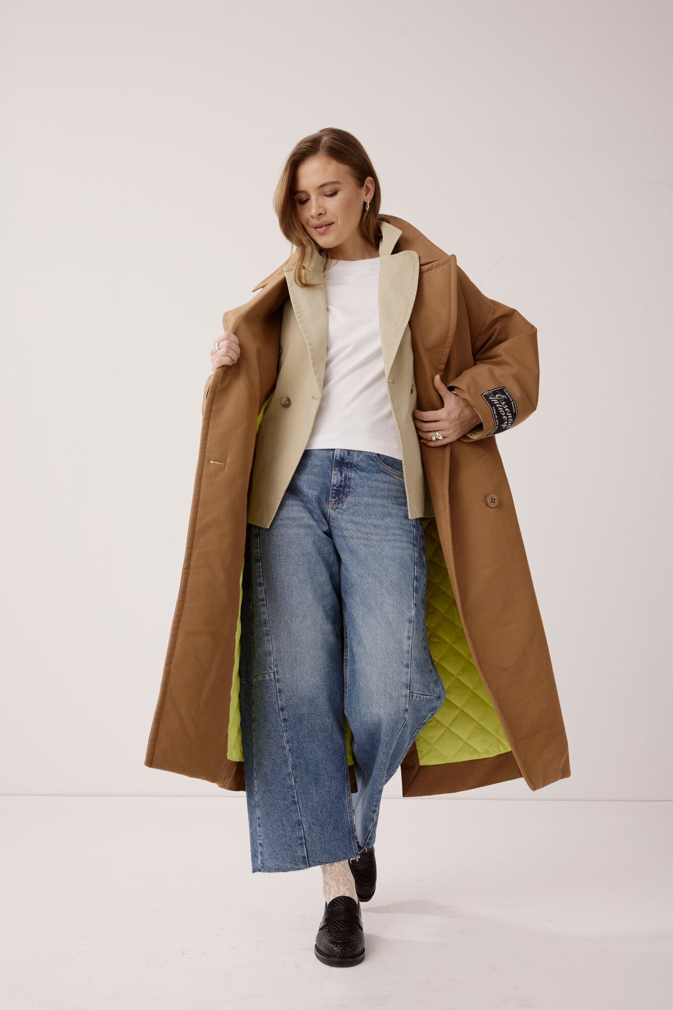 Josje trenchcoat - Raw Sienna RS06